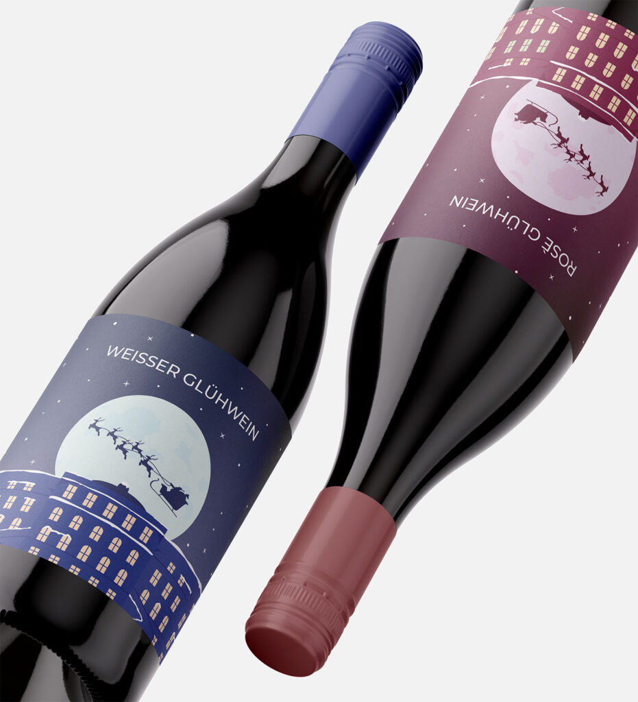 Weingut Kerner Glühweinetikett