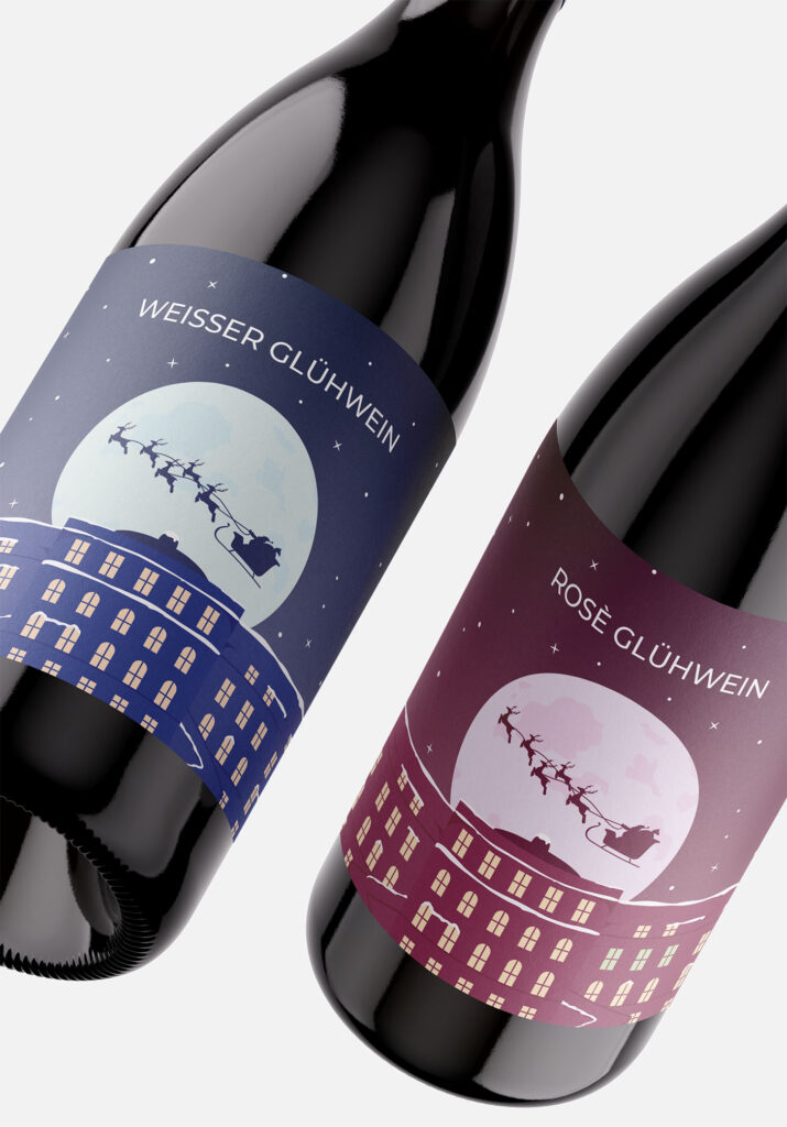 Weingut Kerner Glühweinetikett