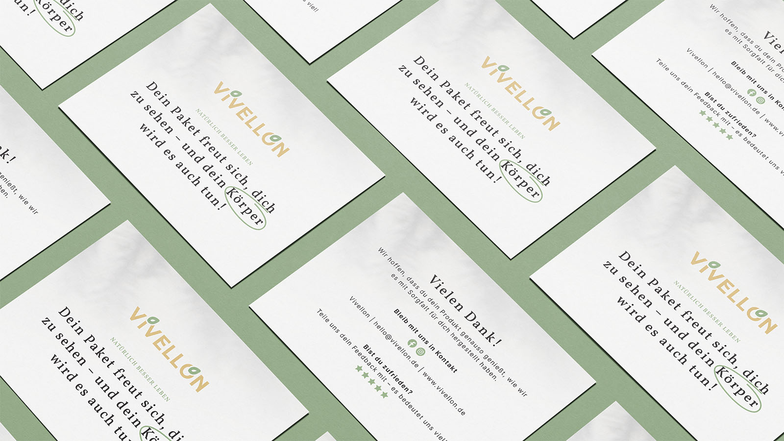 Vivellon Dankeskarte